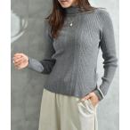 ランダムリブタートルネックプルオ