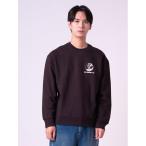 リラックス グラフィック クルーネック スウェット