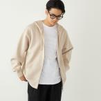 SHIPS Colors:〈洗濯機可能〉クリーミータッチ ジップ パーカー◇