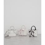 スカーフ付きボア2WaySトートバッグ