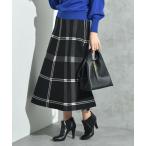 ＢＩＧチェックニットスカート