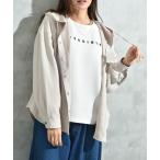 ベロアツイルフード付シャツ