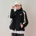 【撥水】裏フリースあったか配色ジ