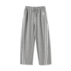 スウェットバレルレッグパンツ