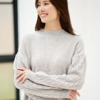 【一枚で着映え◎／ゆったりシルエット】ラメ×スパンコールウール混ニット