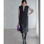 ショッピングジャンパースカート 【ご好評につき追加販売 / WEB限定】ミドルジャージー ジャンパースカート