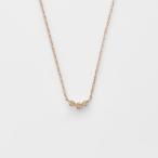 ショッピングピンクゴールド 《WEB限定》K10ダイヤモンドネックレス（ピンクゴールド）