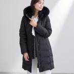 ショッピング撥水 【名品／撥水／抗菌防臭】ロング丈リサイクルダウンコート
