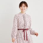 ショッピング柄 【洗える／同柄アイテムあり】トゥワイダル チューリップス柄ブラウス