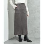 マシュマロスエードタイトスカート