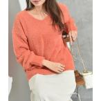 フェザーヤーンＶネックプルオーバ