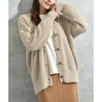 フェザーヤーンＶネックカーディガ