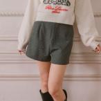 ラインストーンドットショートパンツ