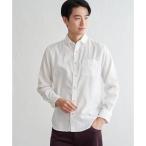 【芸能人着用】イージーケアネルスイスカラーボタンダウンシャツ