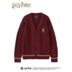 綿×アクリルカーディガン〈ハリー・ポッタ