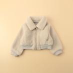 ショッピング雑誌掲載 【雑誌掲載商品】ボアフリース ショート ブルゾン(ベビーサイズ)