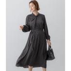 【洗える】グラデーションドットプリント ワンピース