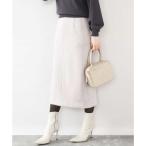 ショッピングスウェード スウェードライクナロースカート/洗える