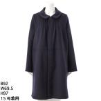 [15〜19号]ウールレーヨンダブルフェイスステンカラーコート