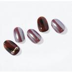 ショッピングohora ohoraネイルシールNP-051-J N Noir Amber(韓国コスメ)