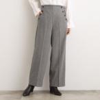 【洗えるあったか】美シルエットなマリンワイドパンツ