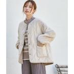 【雑誌InRed12月号掲載】キルトファーリバーシブルブルゾン【2WAY／親子コーデ】