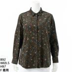 ショッピングリバティ 【洗える】リバティ柄コーデュロイブラウス