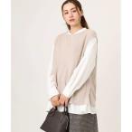 ショッピングケーブル 【大きいサイズ】サイドスリットケーブルベスト