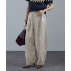 サテンフェードイージーカーヴィーパンツ