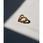 クリスタルハートブローチ