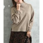 ７Ｇキャメル混ハイネックプルオー