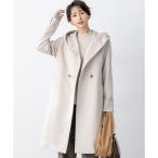 ショッピングウール ウールカシミヤビーバー フーデット コート