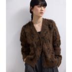 【WEB限定】ブラッシュレオパードカーディガン