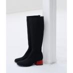 ニットロングブーツ