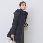 KAWADAダウンドロストミドルコート【撥水洗える2WAY静電気防止裏地】《XS〜3L》