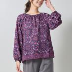 ショッピングエスニック 【NARACAMICIE】エスニック柄長袖プルオーバー