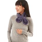 【 ANNA SUI（アナ スイ）】エコファー差込みマフラ−