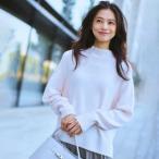 ショッピングハイネック 【8色展開洗える】ウールカシミヤ ハイネックニット