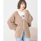 ショッピングスパンコール スパンコールブークレカーディガン