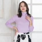 ショッピングスパンコール 【新色追加】スパンコールリブタートルニット