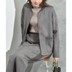 スエードリブＺＩＰブルゾン