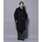 ウールカシミヤメルトンシングルコート