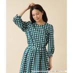ギンガムチェックブラウス