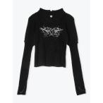 4WAYアームウォーマーフェザーニット