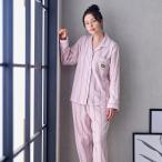 ストレッチガーゼストライプパジャマ