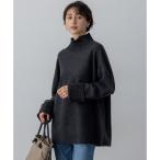 【新色追加】ボイルドウールコンビニット チュニック