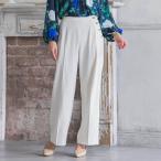 キラキラボタンワイドパンツ≪手洗い可能≫