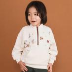 ショッピング恐竜 恐竜くるまロケットおもちゃ刺しゅうハーフジップトップス(80~130cm)