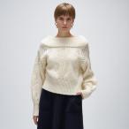 アイレットオフショルニットプルオーバー