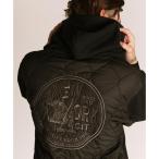 ショッピングコンビ QUILTED COMBI. ZIP HOODED／キルティング コンビ ジップパーカー